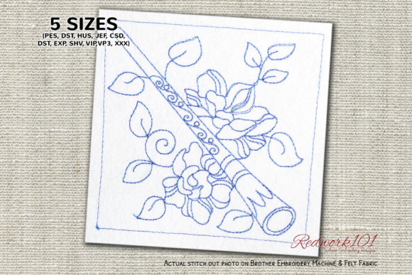 Didgeridoo Bluework Review for Real Embroidery Projects