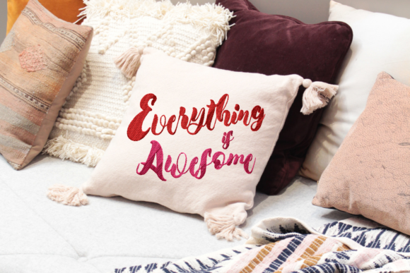 Everything is Awesome Lettering