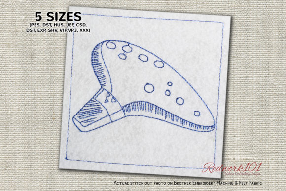 Ocarina Musical Instrument Bluework