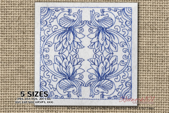 Stunning Peacock Design for Embroidery Projects