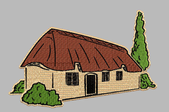 Thatched Cottage Embroidery Review