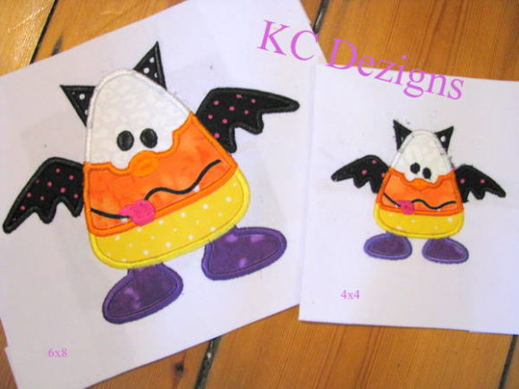 Wacky Halloween Corn 02: A Festive Embroidery Design